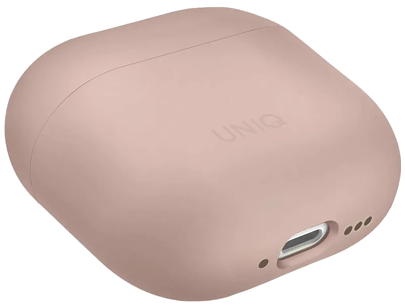 Чехол Uniq для Airpods 4 LINO Liquid silicone Pink