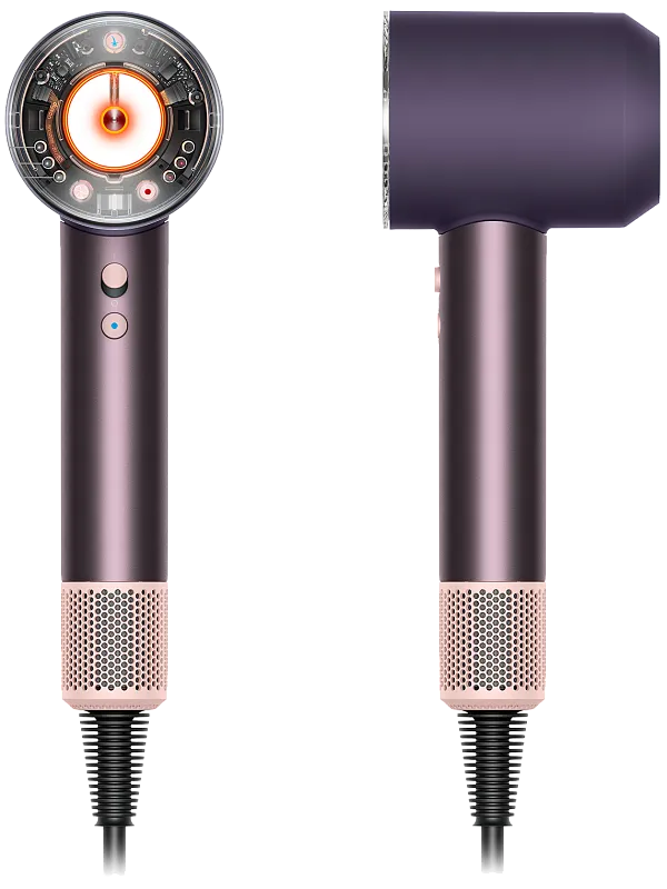 Фен Dyson Supersonic Nural HD16 для прямых волос (Straight+Wavy) Сливовый (Jasper Plum) с кейсом