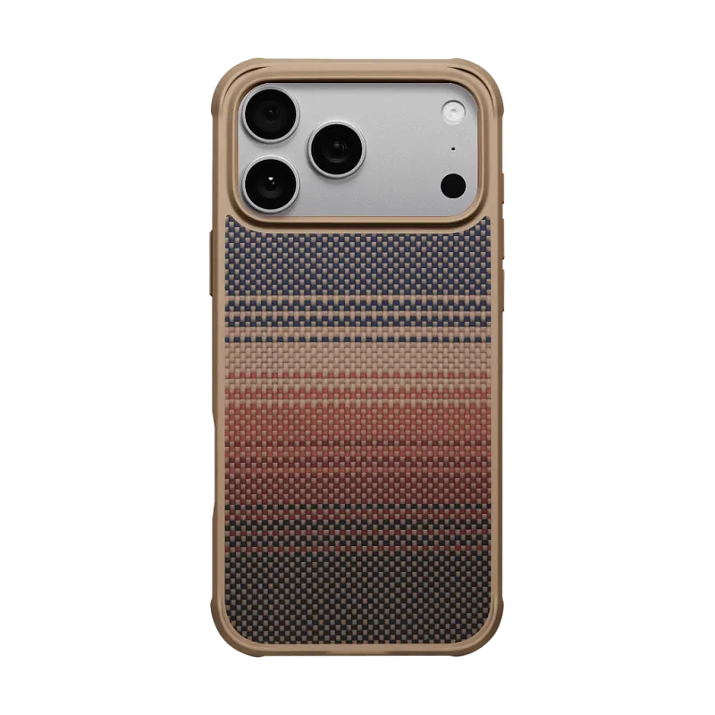Чехол PITAKA Aramid ProGuard Case для iPhone 17 Pro Max, закат (Sunset)