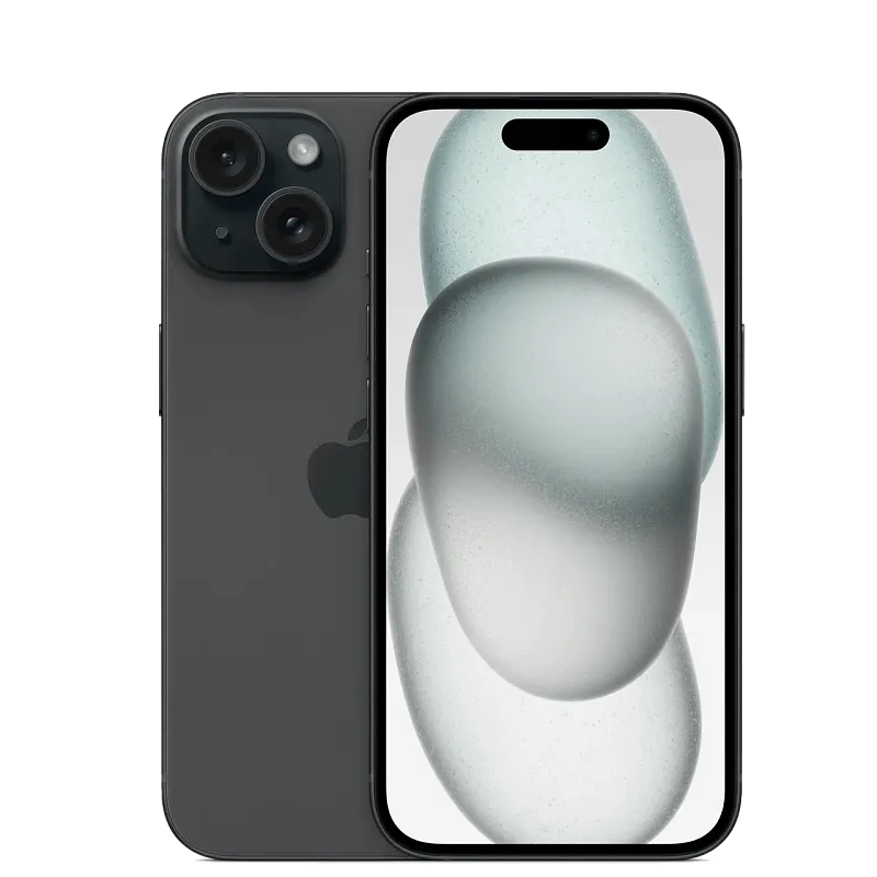 Apple iPhone 15, 128 ГБ, чёрный