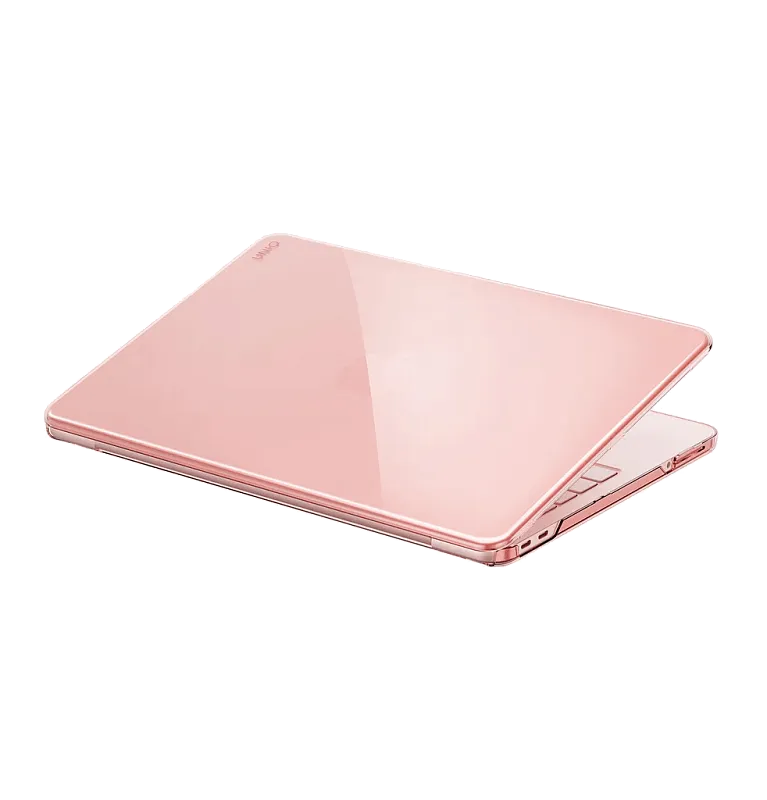 Накладка Uniq для Macbook Neo 13 (2026) VERO Tinted Blush, "пастельно-розовый"