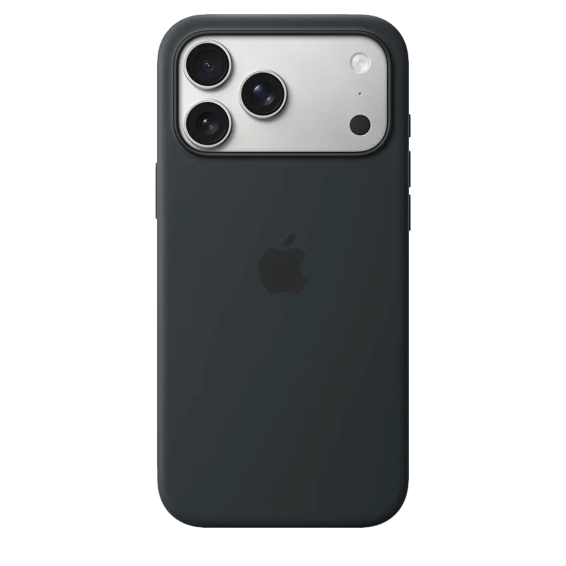 Чехол Apple для iPhone 17 Pro Max Silicone MagSafe, чёрный