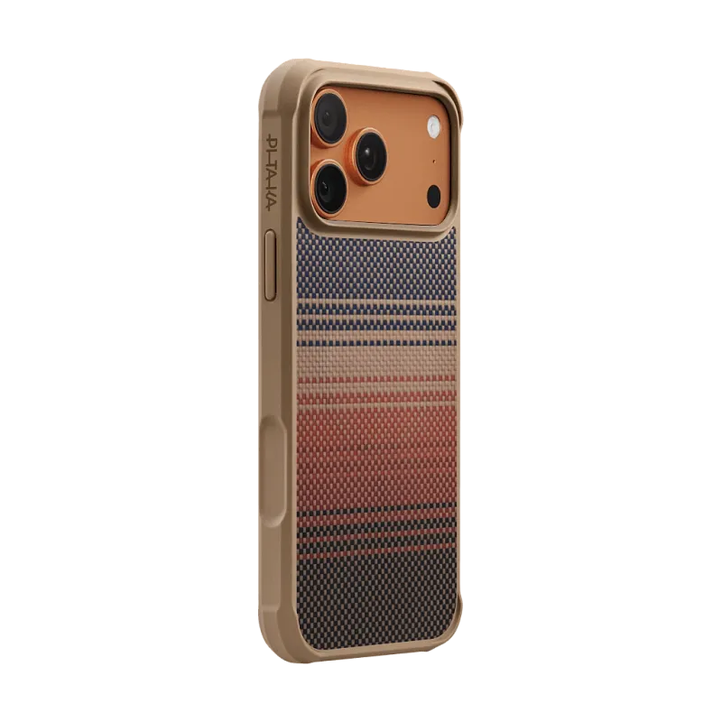 Чехол PITAKA Aramid ProGuard Case для iPhone 17 Pro Max, закат (Sunset)