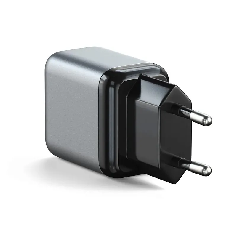Сетевое зарядное устройство Satechi GaN 30 Вт USB‑C, «серый космос»