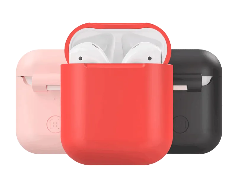 Силиконовый чехол для Apple AirPods (в ассортименте)
