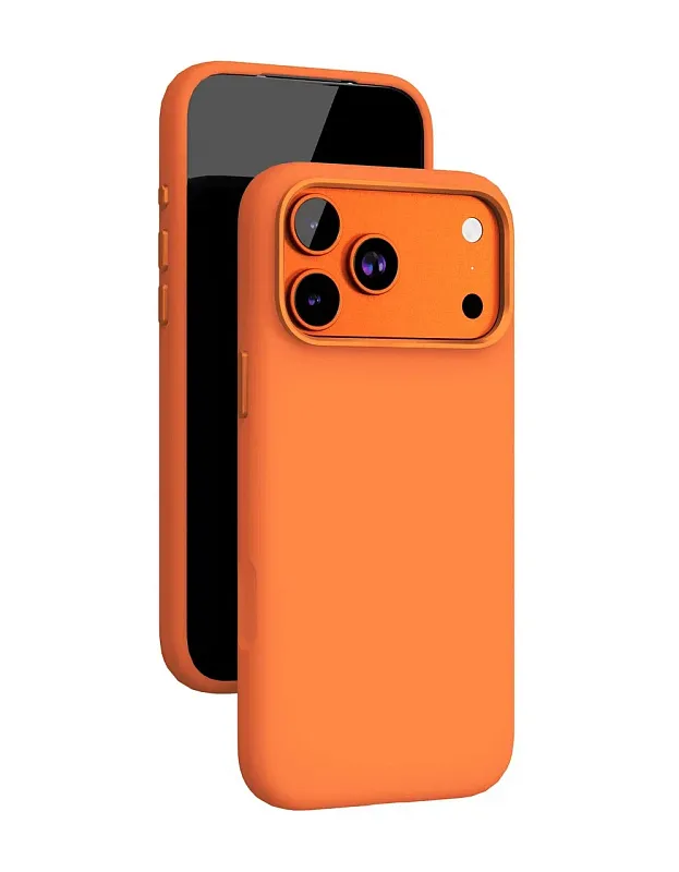 Чехол защитный VLP Aster Pro Case с MagSafe для iPhone 17 Pro Max, оранжевый
