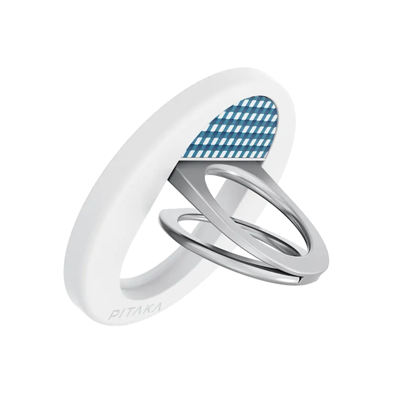 Магнитная подставка с NFC PITAKA MagEZ Grip 3, «синий океан» (Ocean Blue)