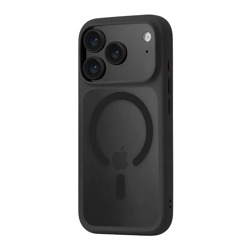 Чехол защитный uBear Shade Case для iPhone 17 Pro, MagSafe, чёрный