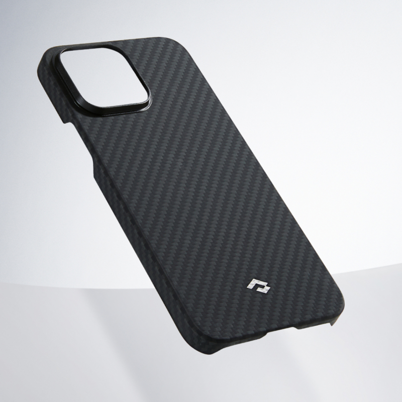 Чехол Pitaka MagEZ 3 для iPhone 14 Pro Max, кевлар, черно-серый