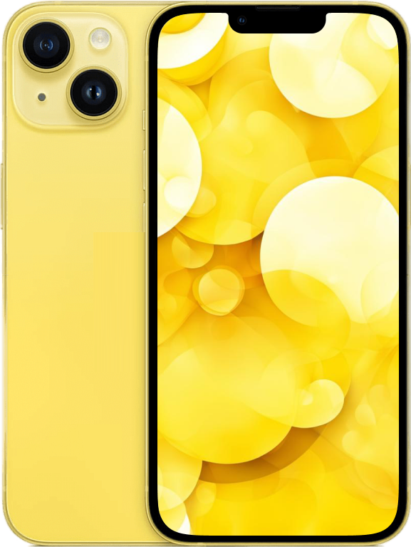 Apple iPhone 14, 256 ГБ, жёлтый