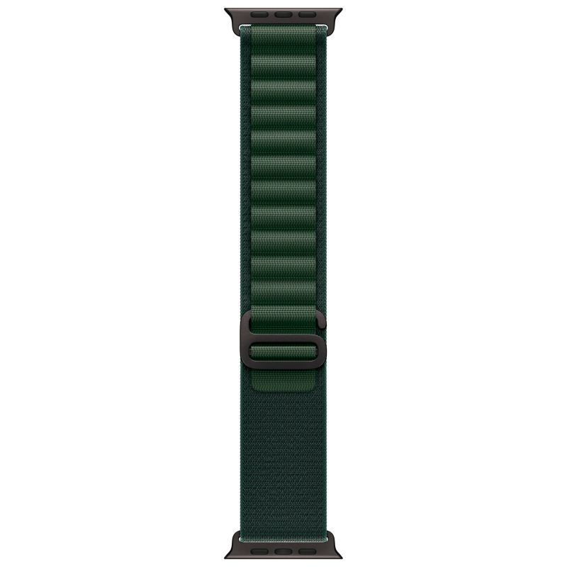 Apple Watch Ultra 2 GPS + Cellular, 49 мм, корпус из черного титана, ремешок Alpine зеленого цвета