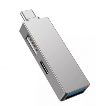 Переходник WIWU T02 USB Type-C HUB 3 in 1