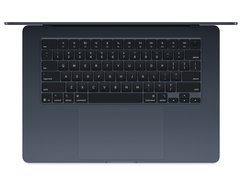 Apple MacBook Air 2025 15" M4 24 ГБ, 512 ГБ, Темная ночь
