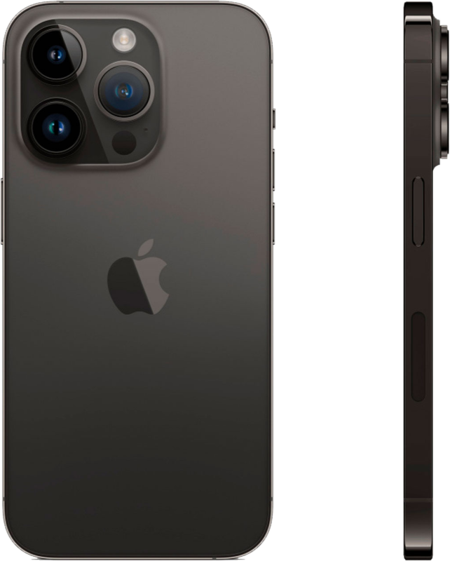 Apple iPhone 14 Pro, 128 ГБ, черный космос