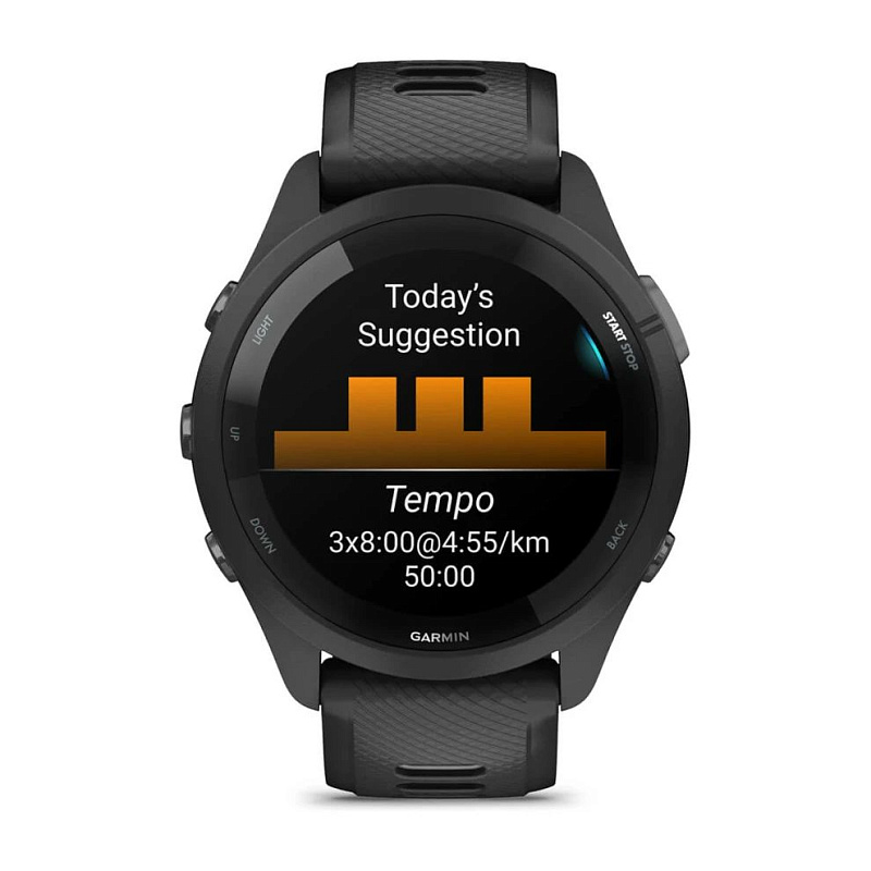 Смарт-часы Garmin FORERUNNER®  265 черный, 46,1мм