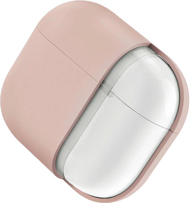 Чехол Uniq для Airpods 4 LINO Liquid silicone Pink