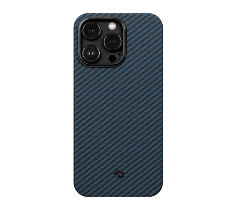 Чехол Pitaka MagEZ 3 для iPhone 14 Pro, кевлар, черно-синий