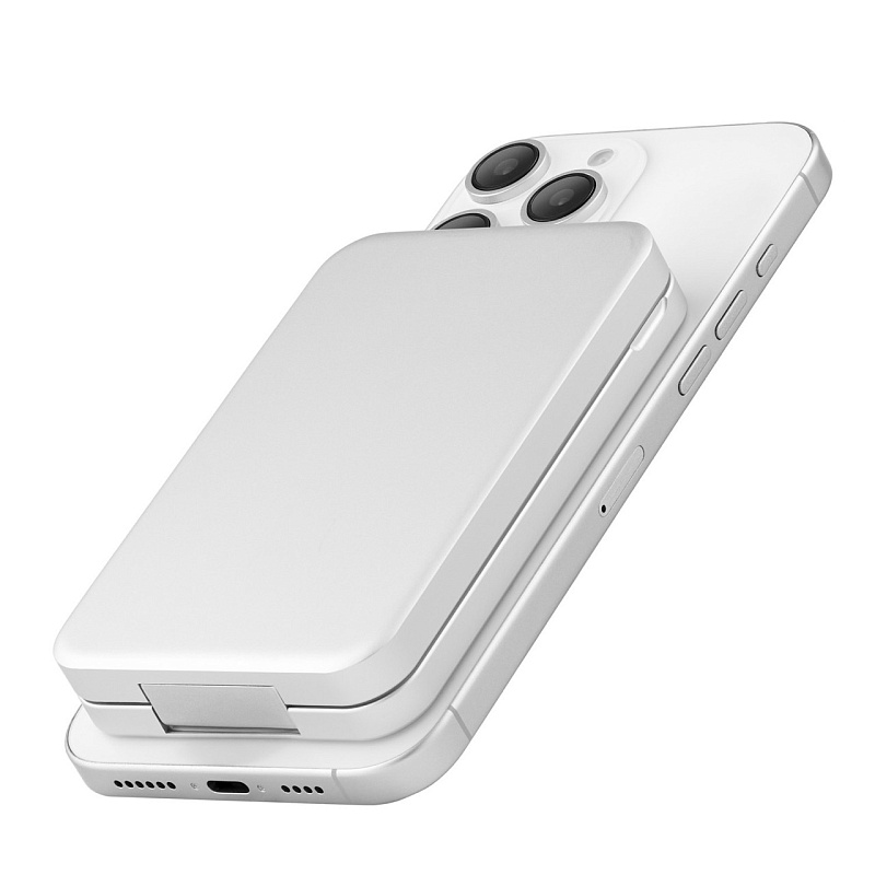 Внешний аккумулятор MagSafe uBear Cruise 3 в 1, 8000мАч, 15W, белый