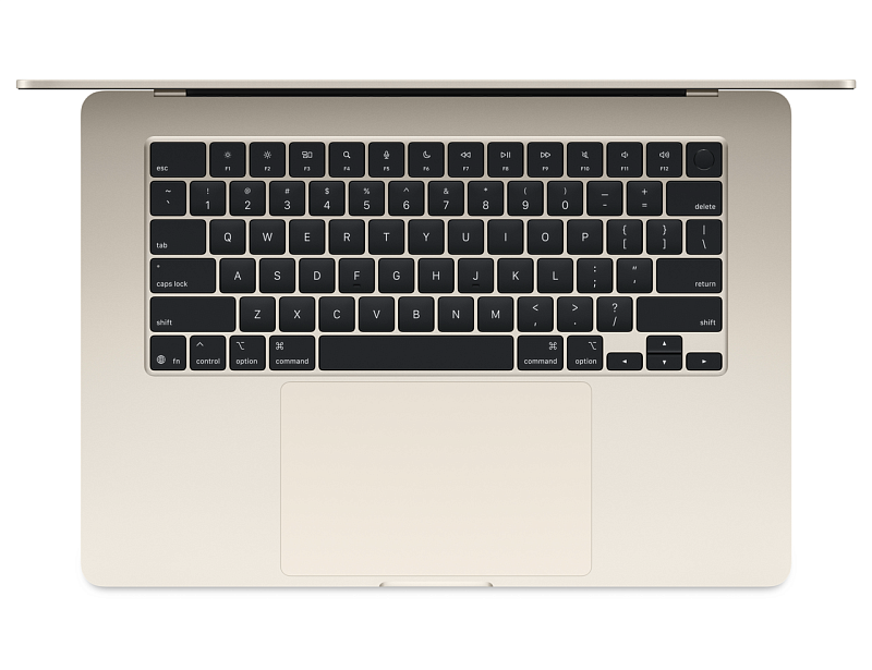 Apple MacBook Air 2025 15" M4 16 ГБ, 256 ГБ, Сияющая звезда