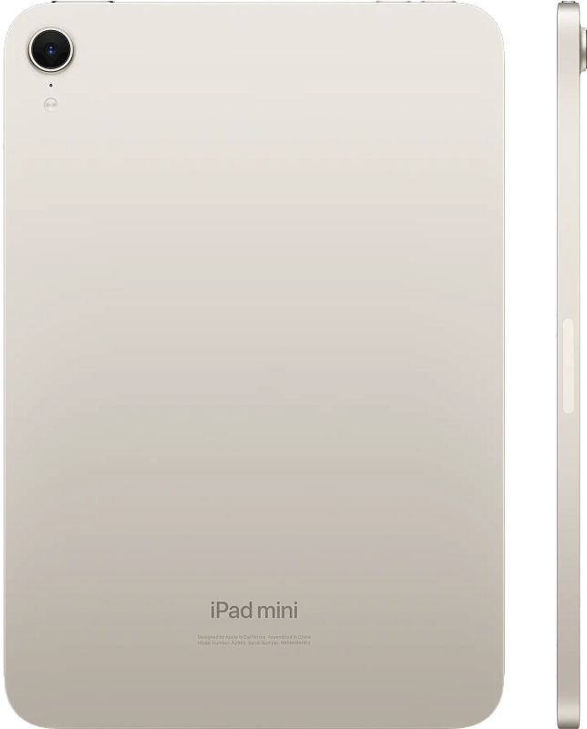 Apple iPad mini 2024 Wi-Fi+Cellular 128 Гб, Сияющая звезда