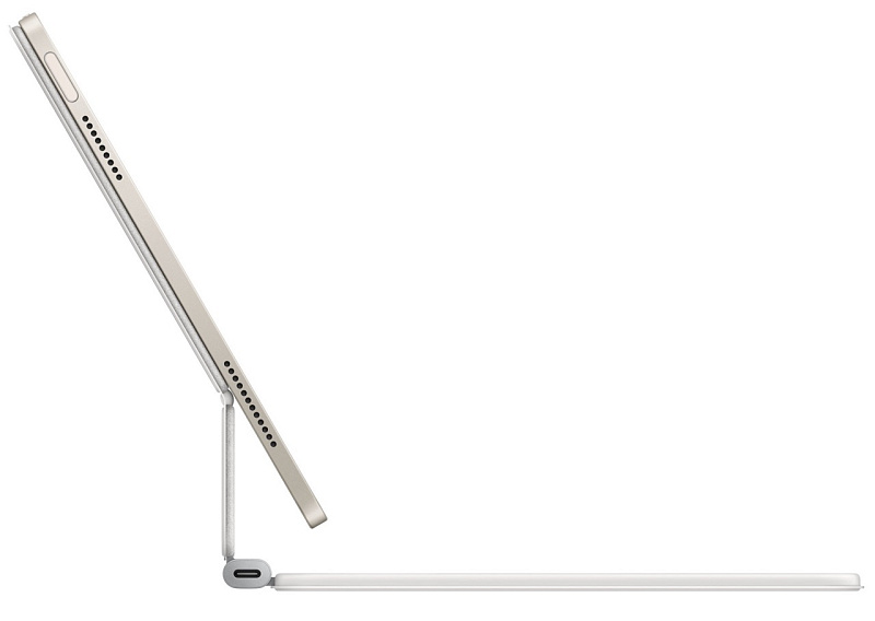 Чехол-клавиатура Magic Keyboard iPad Air 11" (M2, M3, 4-е поколение, 5-е поколение), Белая