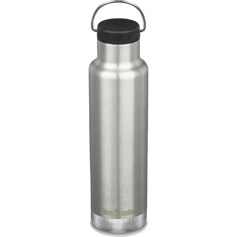 Термобутылка Klean Kanteen NEW Insulated Classic 20oz (592 мл) Brushed Stainless