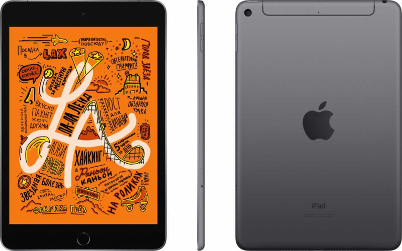 Apple iPad mini 2019 Wi-Fi 64 ГБ, «серый космос»