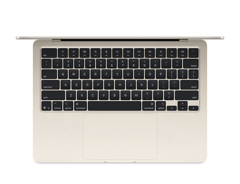 Apple MacBook Air 2025 13" M4 24 ГБ, 512 ГБ, Сияющая звезда