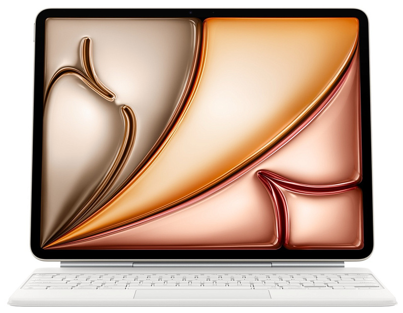 Чехол-клавиатура Magic Keyboard iPad Air 13" (M2, M3, 4-е поколение, 5-е поколение), Белая