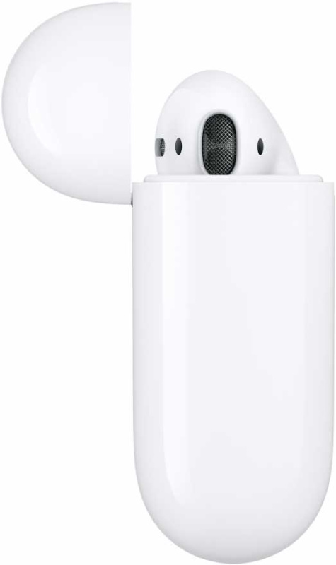Наушники AirPods в футляре с возможностью беспроводной зарядки