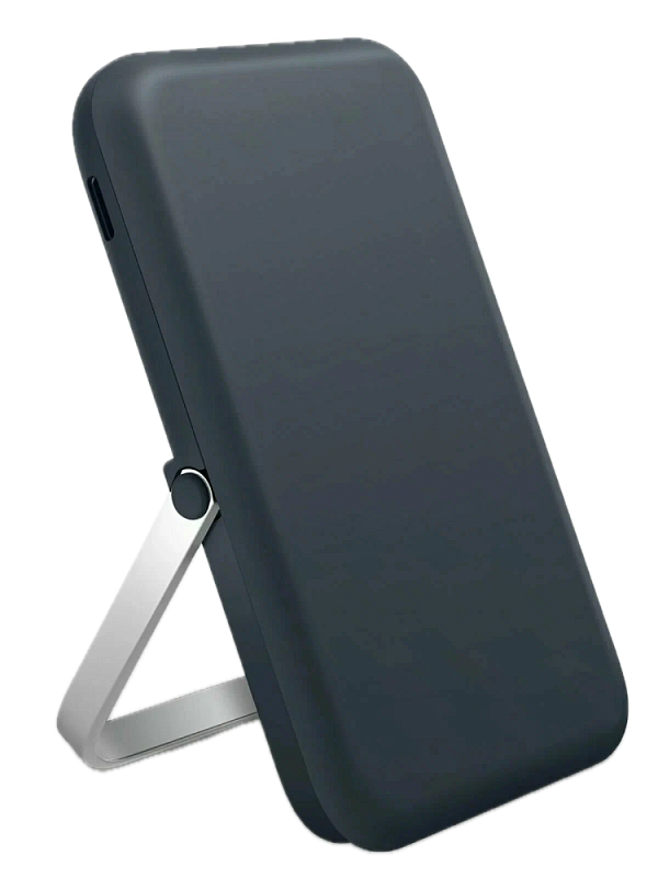 Внешний аккумулятор магнитный Uniq Hoveo Click 5000mAH Magnetic Wireless Power Bank USB-C PD, темно-синий