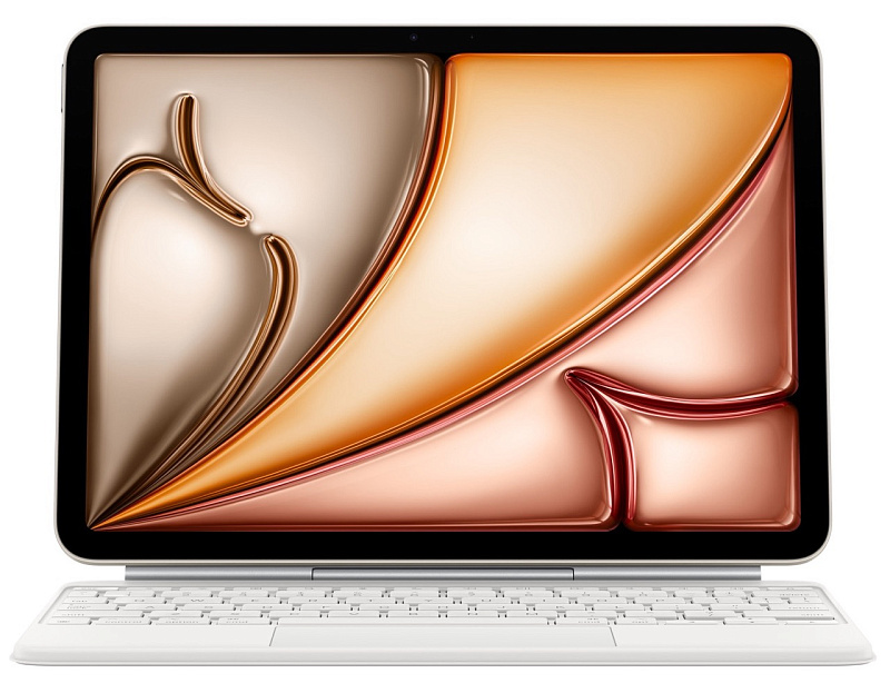Чехол-клавиатура Magic Keyboard iPad Air 11" (M2, M3, 4-е поколение, 5-е поколение), Белая