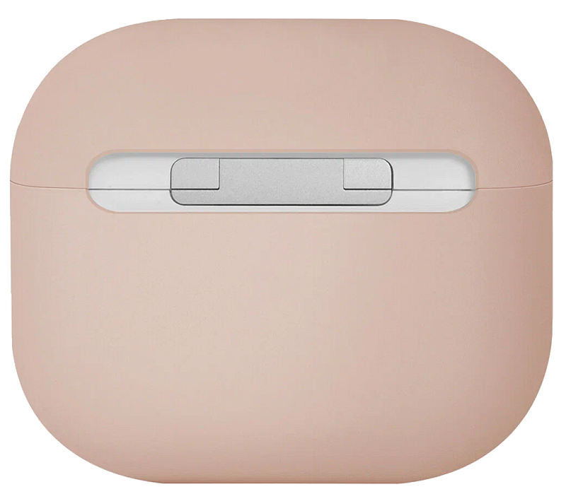 Чехол Uniq для Airpods 4 LINO Liquid silicone Pink