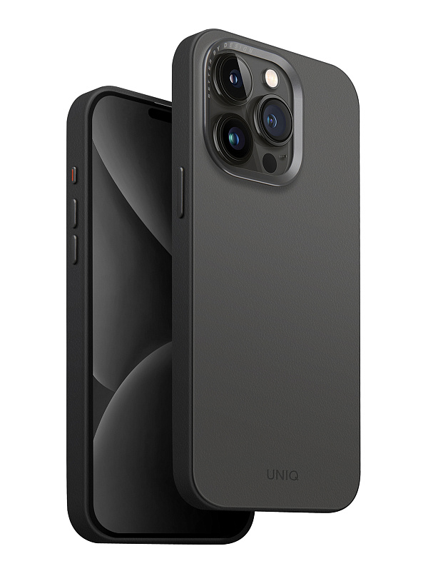 Чехол Uniq для iPhone 15 Pro Max Lyden DS Rhino Grey/Black (Magsafe)