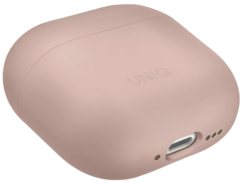 Чехол Uniq для Airpods 4 LINO Liquid silicone Pink
