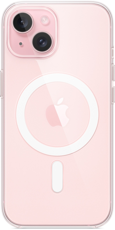 Прозрачный чехол WiWU с MagSafe для iPhone 15
