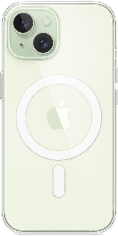 Прозрачный чехол WiWU с MagSafe для iPhone 15
