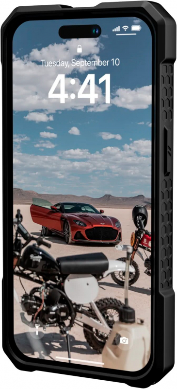 Чехол UAG Monarch Pro MAGSAFE для iPhone 14 Pro, черный кевлар